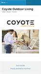 Mobile Screenshot of coyoteoutdoor.com